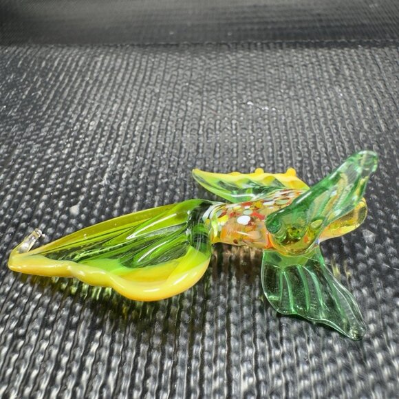 Venetian Art Glass Hand Blown Fish Hand Made Italian Glass Delicate Figurine - Picture 8 of 10